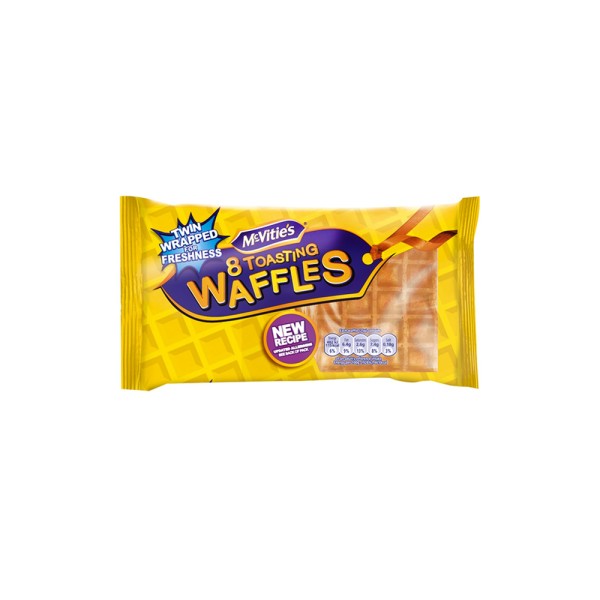 MCVITIES TOASTING WAFFLESx8