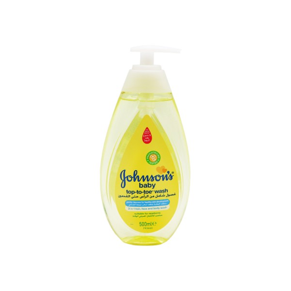 JOHNSON AND JOHNSON SHAMPOO TOP TO TOE WASH