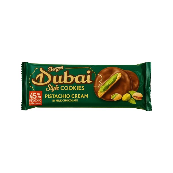 BERGEN DUBAI COOKIES 45PCT PISTACHIO