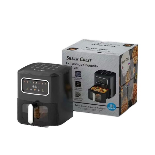  AIR FRYER DIGITAL TOUCH SCREEN WINDOW 1400W