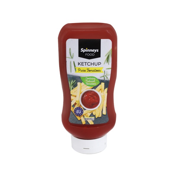 SPINNEYS KETCHUP TOP DOWN
