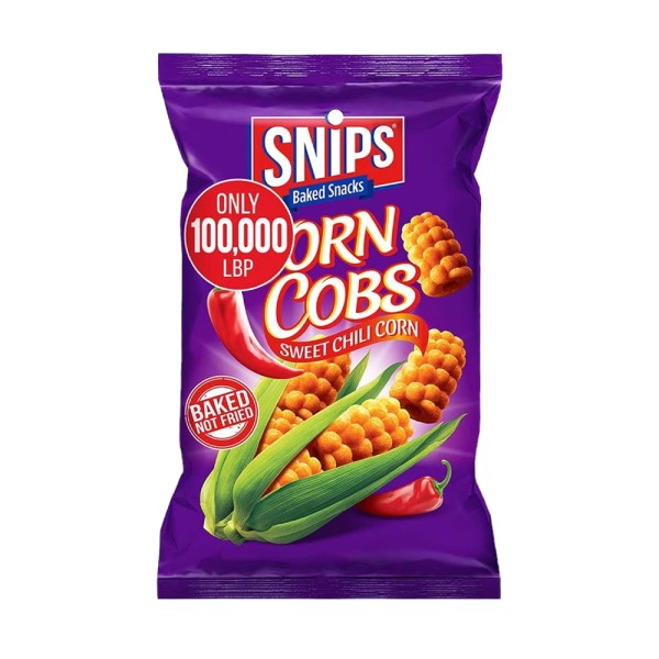 SNIPS CORN COBS SWEET CHILI
