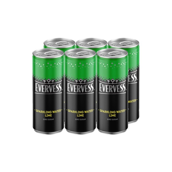 EVERVESS SPARKLING LIME CAN