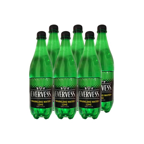 EVERVESS SPARKLING LIME PET