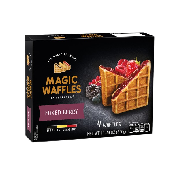 MAGIC WAFFLES MIXED BERRY