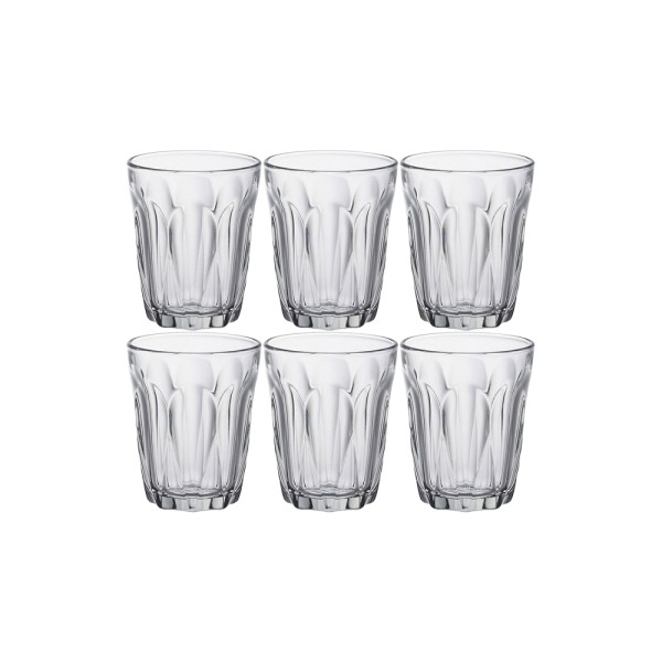 DURALEX PROVENCE GLASS TUMBLERS SET 130ML