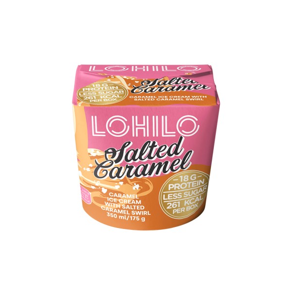 LOHILO SALTED CARAMEL ICE CREAM