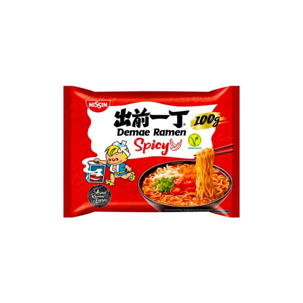 NISSIN DEAME RAMEN SPICY NOODLES