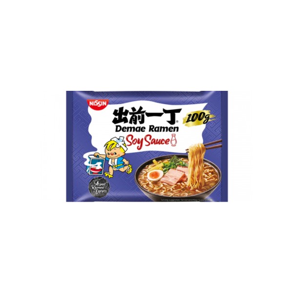 NISSIN DEAME RAMEN SOY SAUCE NOODLES