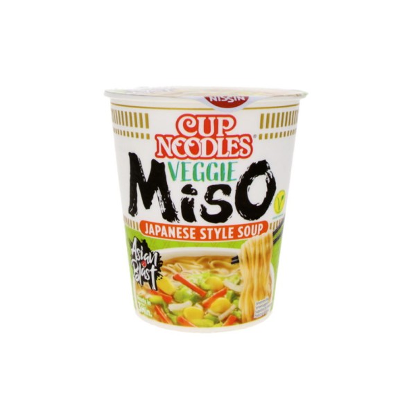 NISSIN CUP NOODLES VEGGIE MISO