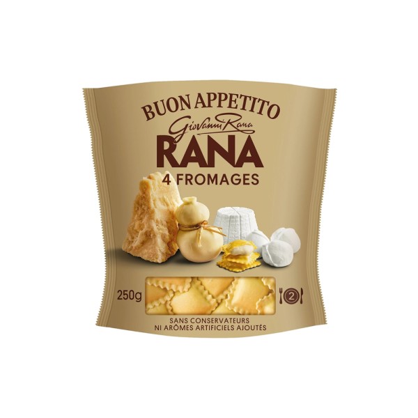 GIOVANNI RANA RAVIOLIS 4 FROMAGES