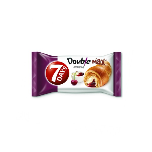 7DAYS CROISSANT DOUBLE MAX CHERRY AND VANILLA 
