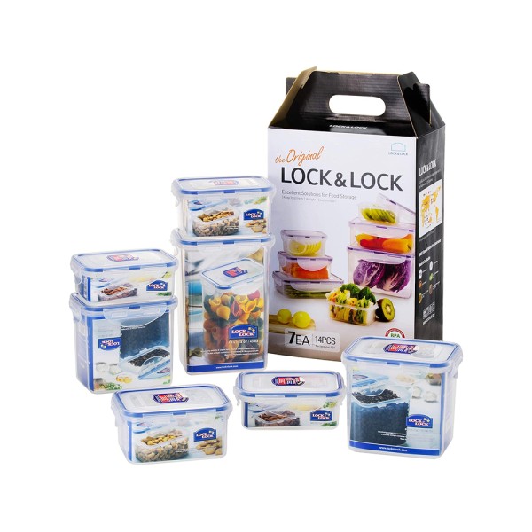 LOCK+LOCK CLASSIC STORAGE SET 350+470+850+1.3L
