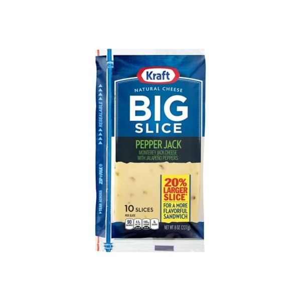 KRAFT DELI FRESH PEPPER JACK BIG SLICE