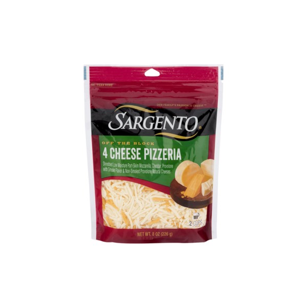 SARGENTO CHEF BLENDS 4 CHEESE PIZZERIA 