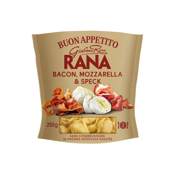 GIOVANNI RANA BACON AND MOZZARELLA RAVIOLI PASTA