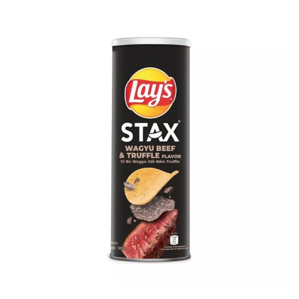 LAYS STAX WAGYU BEEF AND TRUFFLE CHIPS