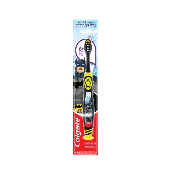 Colgate Kids Batman Extra Soft Toothbrush 6+ Years