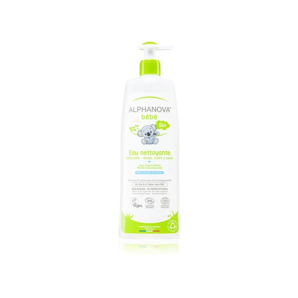 ALPHANOVA CLEANSING WATER FACE+BODY+BOTTOM