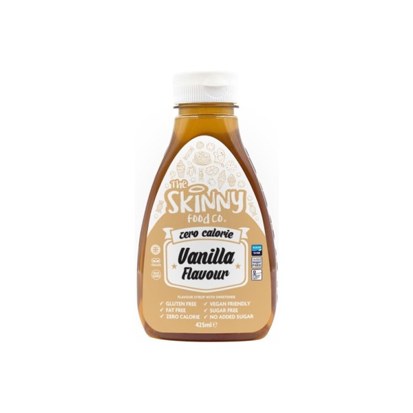 SKINNYFOOD VANILLA ZERO CALORIE SUGAR FREE SYRUP