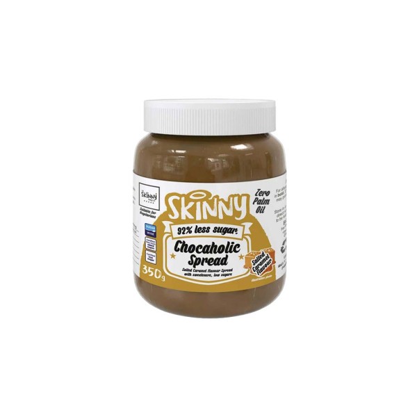 SKINNYFOOD SALTED CARAMEL LOW SUGAR CHOCAHOLIC SPREAD