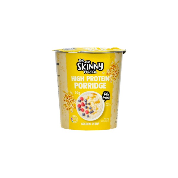 SKINNYFOOD HIGH PROTEIN PORRIDGE GOLDEN SYRUP POT