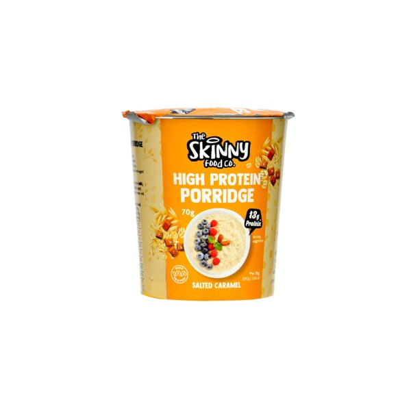 SKINNYFOOD HIGH PROTEIN PORRIDGE SALTED CARAMEL POT