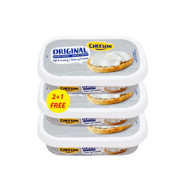  CREAMY CHEESE TUB BUNDLE 2+1 FREE