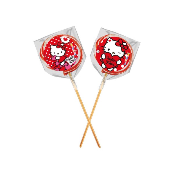 LOLLIBONI HELLO KITTY AND FRIENDS SWIRL LOLLIPOP