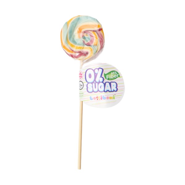 LOLLIBONI ZERO SUGAR SWIRL LOLLIPOP