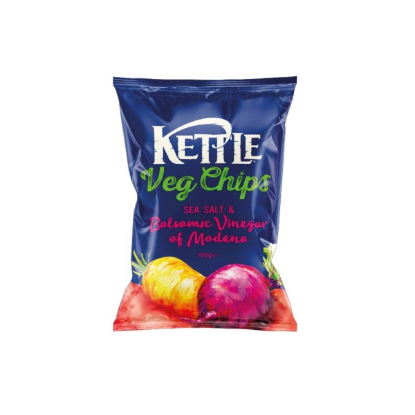 KETTLE VEGETBLE SEA SALT AND BALSAMIC VINEGR POTATO CHIPS