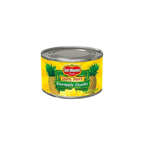DELMONTE PINEAPPLE CHUNKS IN JUICE