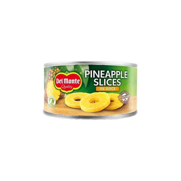 DELMONTE PINEAPPLE SLICES IN JUICE