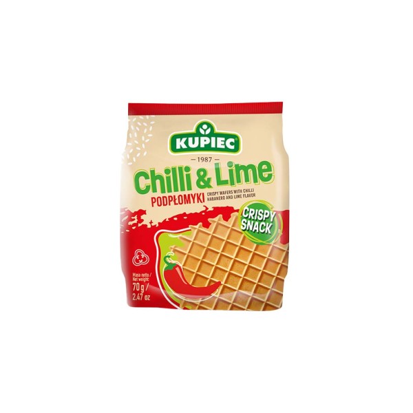 KUPIEC CHILLI AND LIME CRISPY WAFER