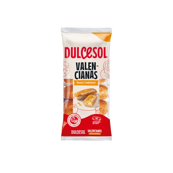 DULCESOL VALENCIANAS CAKE 12PC