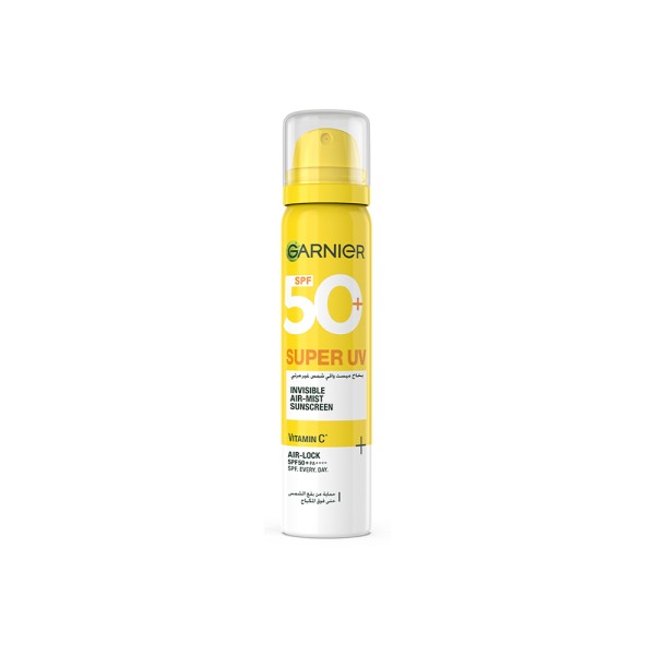 GARNIER SUPER UV INVISIBLE AIR MIST SUNSCREEN SPF50+