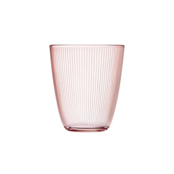 LUMINARC CONCEPTO STRIPY ROSE GLASS CUP FH