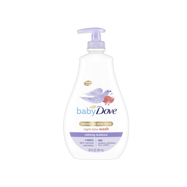 DOVE BABY NIGHT TIME BODY WASH CALMING MOISTURE