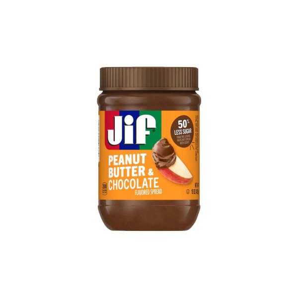 JIF PEANUT BUTTER AND CHOCOLATE