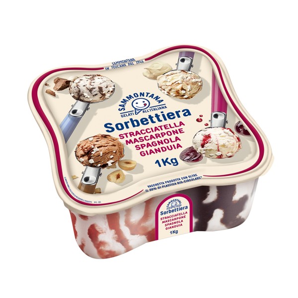 SAMMONTANA SORBETTIERA STRACCIATELLA MASCARPONE SPAGNOLA GIAN