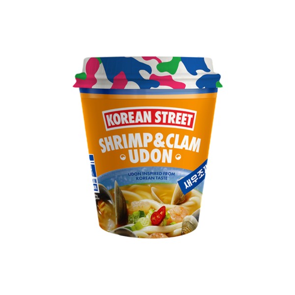KOREAN STREET SHRIMP AND CLAM NOODLE CUP