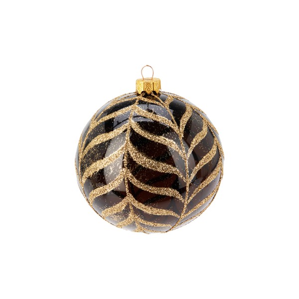 CHRISTMAS BALL HAND BLOWN