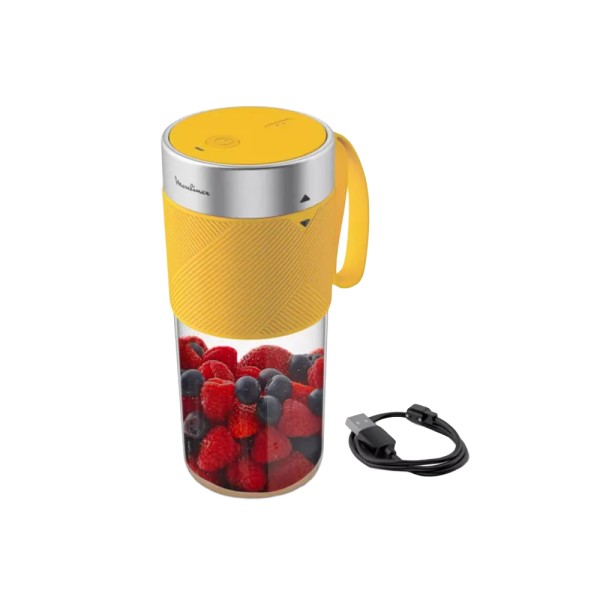 MOULINEX PERSONAL BLENDER LIGHTMIX CORDLESS 2S YELLOW