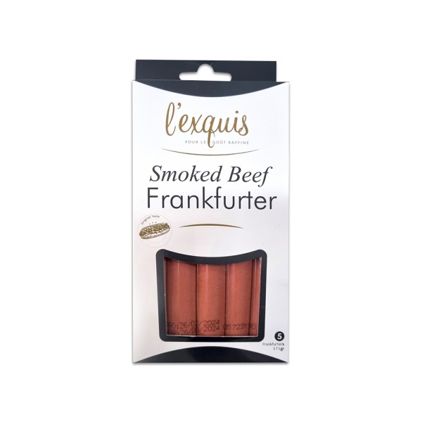 LEXQUIS SMOKED BEEF FRANKFURTER