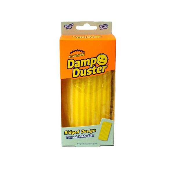 SCRUB DADDY DAMP DUSTER YELLOW SPONGE