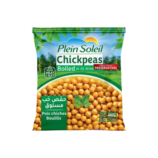 PLEIN SOLEIL PRECOOKED CHICKPEAS