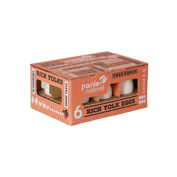 PANIER NAT RICH YOLK EGGS