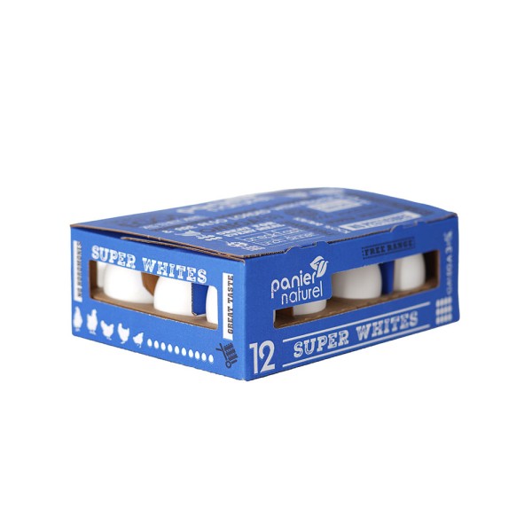 PANIER NAT SUPER WHITES EGGS