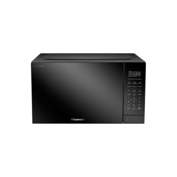 HISENSE MICROWAVE MIRROR BLACK 34L DIGITAL PANEL INVERTER