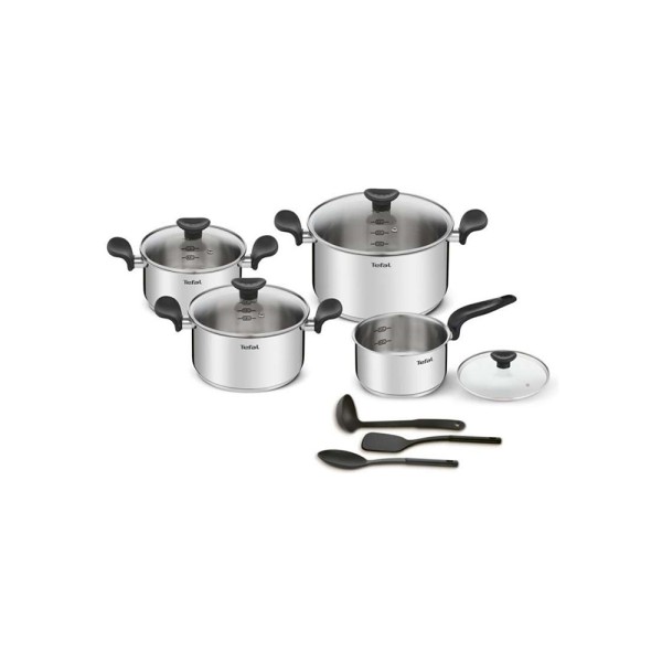TEFAL PRIMARY COOKWARE SET STAINLESS STEEL SET  18+20+24